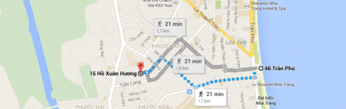 Location maison centre ville Nha Trang